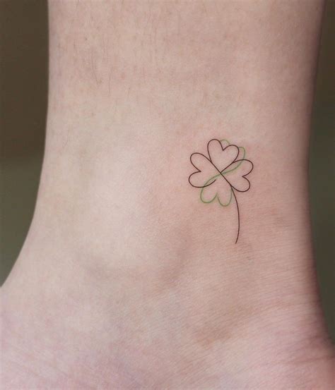 Four leaf clover tattoos what they mean why they re so popular – Artofit