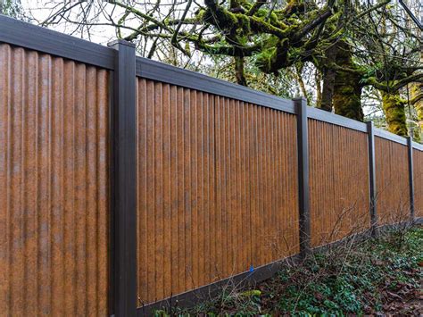 Galvanized Metal Fence Panels