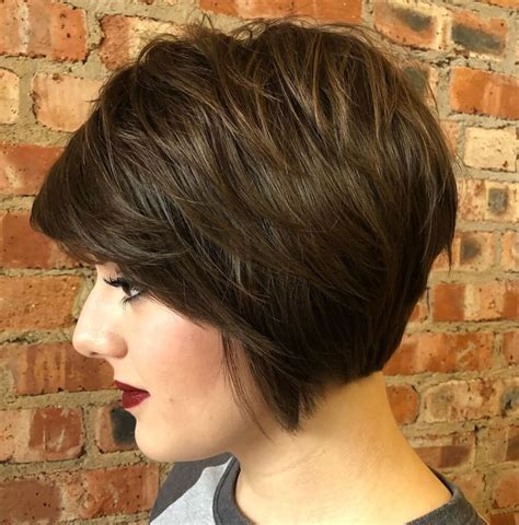 Funky Short Stacked Bob Haircut Ideas | Fashionterest