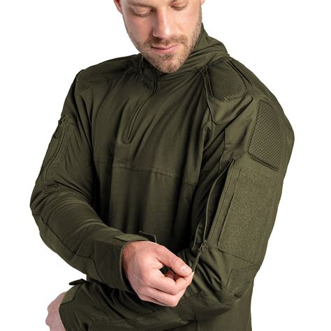 Bluza Mil-Tec Combat Shirt Chimera - Olive - sklep Militaria.pl