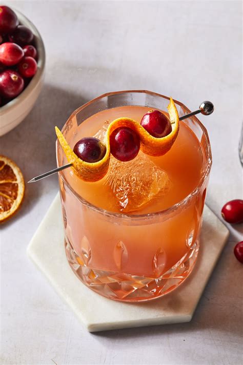 Cranberry Orange Whiskey Sour - Another Cocktail Blog