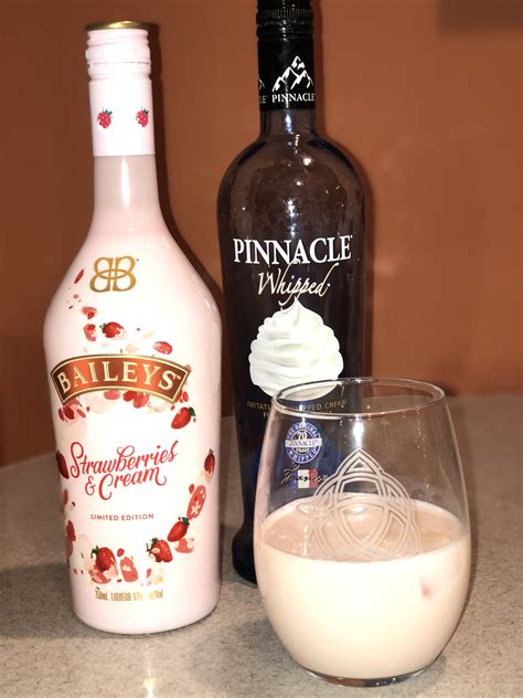 Strawberries and cream Baileys Strawberry Milkshake Martini 3oz ...