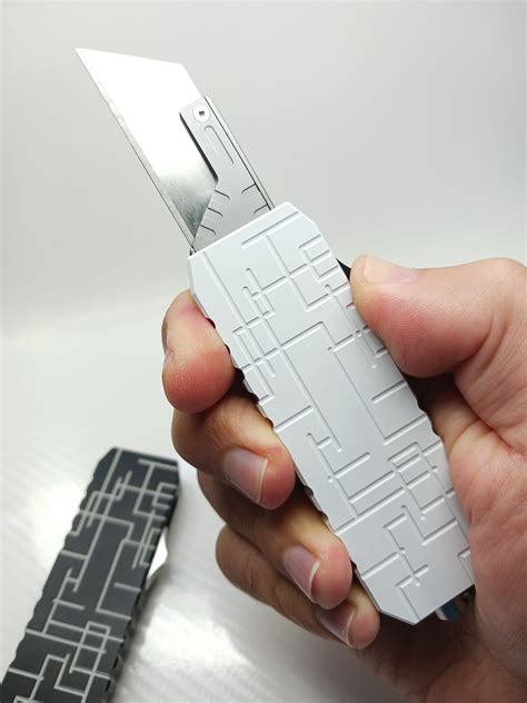 Rocket Razor OTF Automatic Utility Blade Box Cutter Pocket K