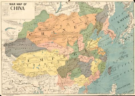 War map of China | Library of Congress