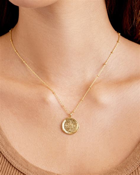 Gold Coin Necklace
