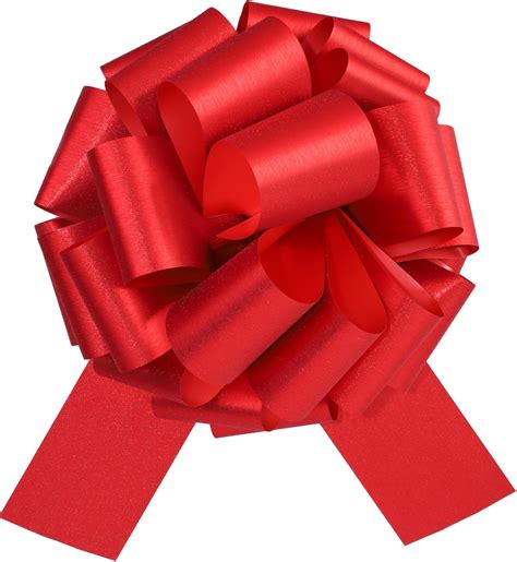 Amazon.com: HCHENBOW 14 Inch Big Red Bow,1Pcs Big Bow for Present,Big ...