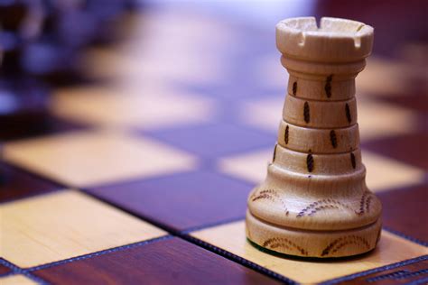 White Chess Rook · Free Stock Photo