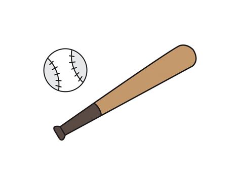 Baseball Bat Drawing Easy at Eve Collie blog