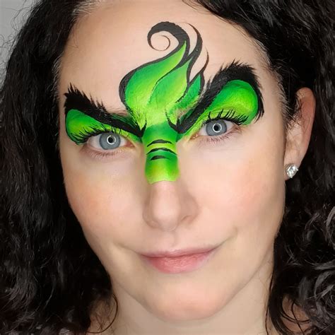 The Grinch Face Paint