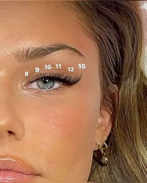 Cat eye lash extensions mapping | Falske vipper, Flot makeup, Øjenmakeup