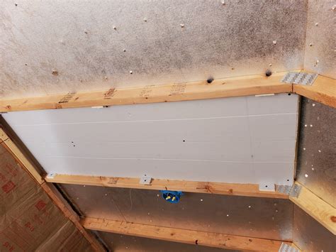 insulation - How to insulate tuff shed ceiling that has Silver Radiant ...