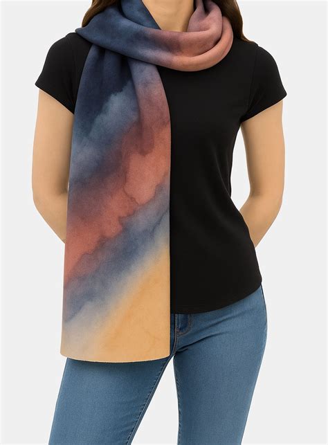 Custom Blanket Scarf. Personalised Blanket Scarf. Made in UK