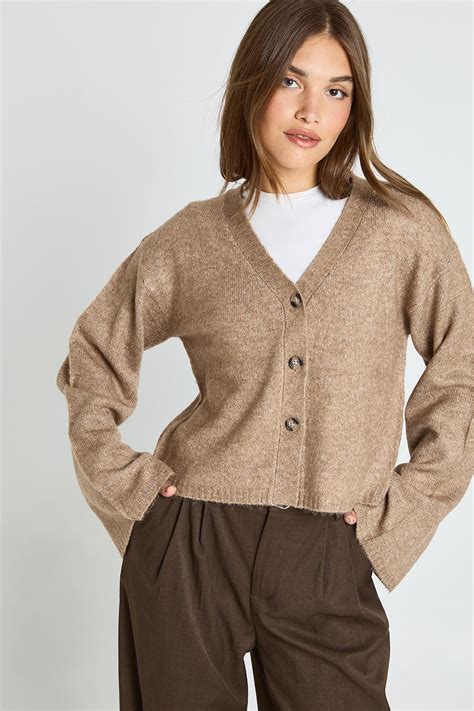 Jumpers & Cardigans | Cinched Waist Knitted Cardigan | boohoo