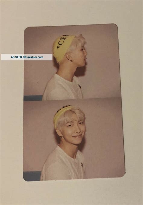 BTS Map Of The Soul: Persona - Version 1 RM/Namjoon Photocard | #13028801