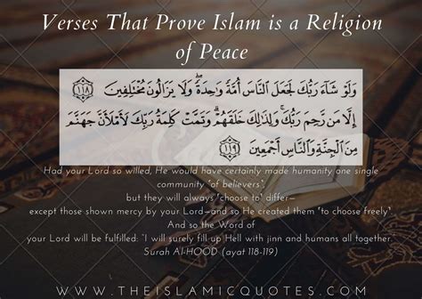 Quranic Verses on Peace- 10 Verses Proving Islam Is Peaceful