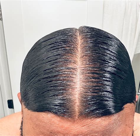 10 Slicked Middle part men ideas in 2025 | mens hairstyles, haircuts ...