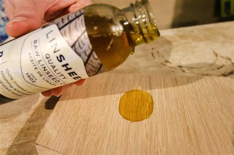 How to use linseed oil on wood projects