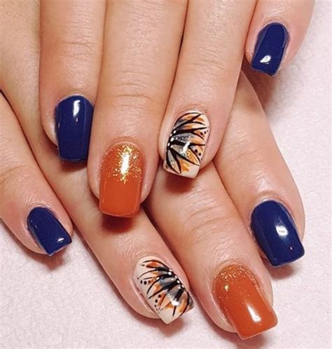 24+ Fall Nail Art Ideas and Smokin' Autumn Colors 2024 - HubPages