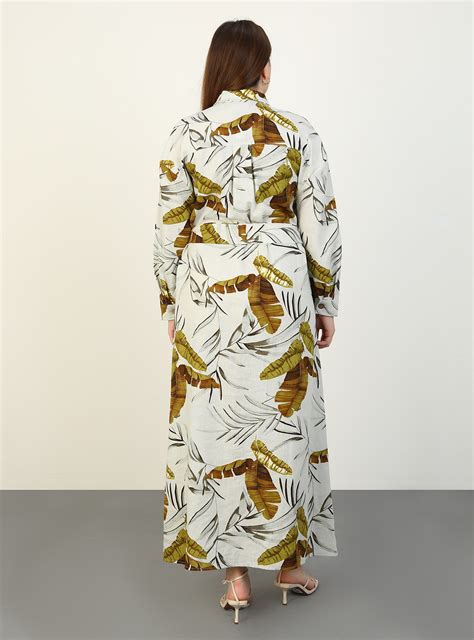 Olive Green - Plus Size Dress