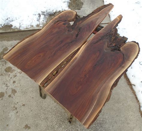 Black Walnut Live Edge Lumber Slabs Kiln Dried Book Matched - Etsy