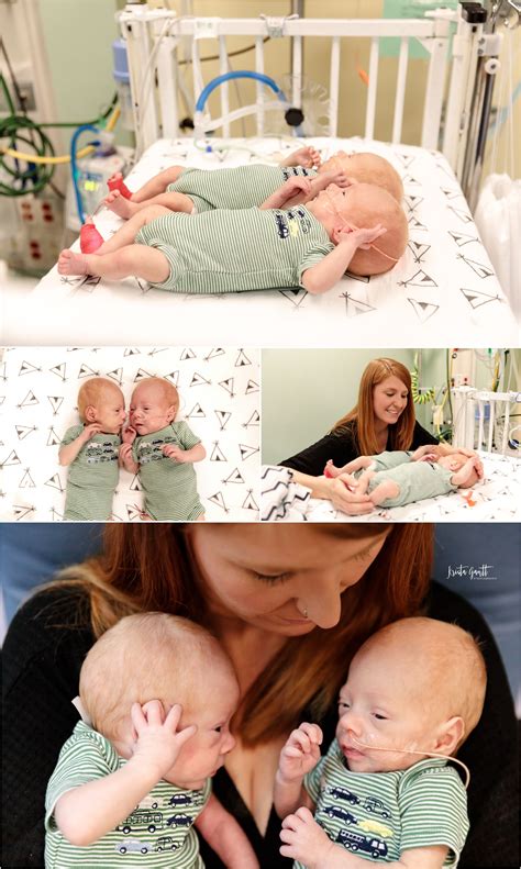 Wade and Waylon | 26 Week Preemie Twins | NICU Portraits | Charlotte ...