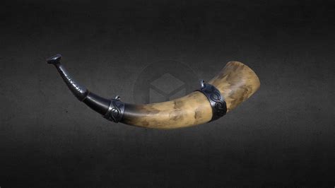 Viking Horn - Download Free 3D model by ShadowKage24 [01f6a98] - Sketchfab