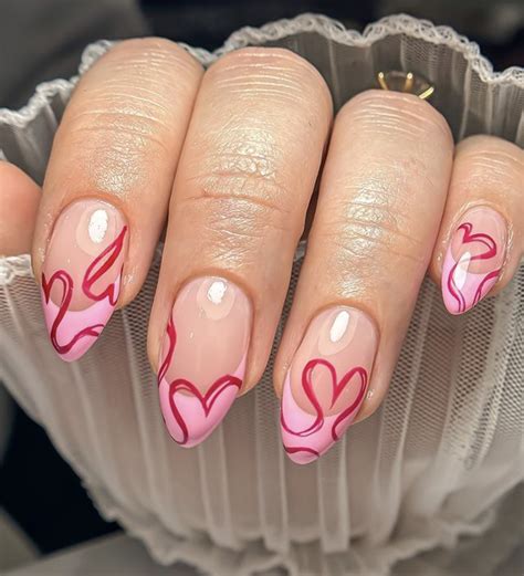 40 Stunning Valentines Day Nail Ideas | Stylish nails, Gel nails, Pink ...