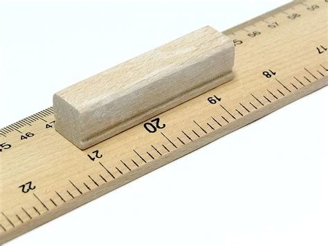 Wooden Meter Stick: Imperial & Metric Hardwood Ruler With Handle - Etsy UK