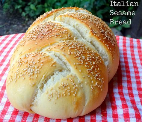 Italian Sesame Bread (Vegan) | Ambrosia