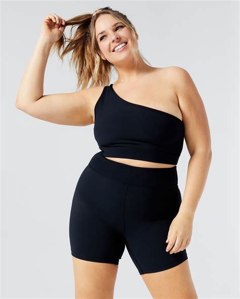 One Shoulder Sports Bra