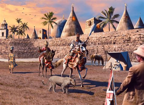 ArtStation - Old Benin Kingdom – 1892; Henry Gallwey’s Arrival
