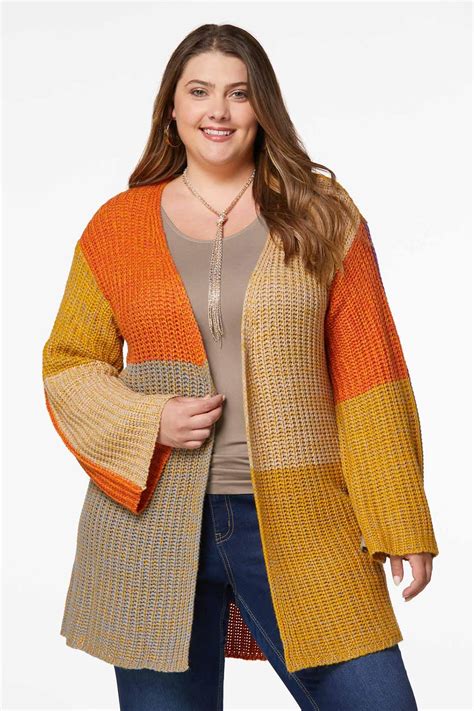 Plus Size Cardigans