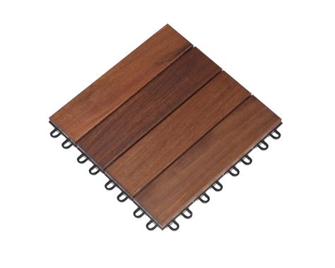 Wood Deck Tiles | Ipe Interlocking Wood Deck Tiles