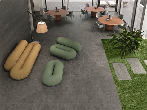 PORTLAND STONE ANTHRACITE Flooring By Ergon