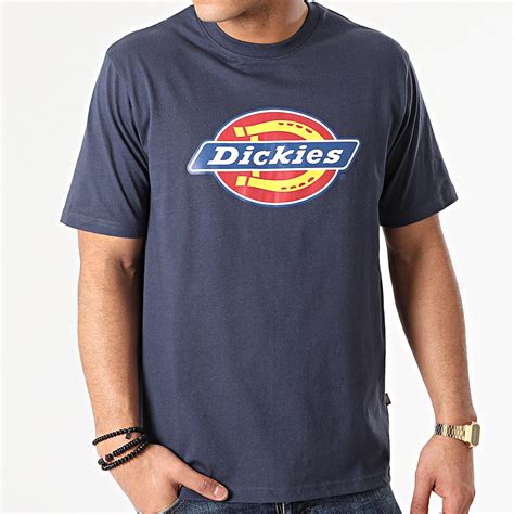 Dickies - Tee Shirt Icon Logo A4XC9 Bleu Marine - LaBoutiqueOfficielle.com