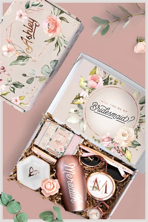 Personalized Bridesmaid Proposal Box For Bridesmaids, Matron and Maid ...