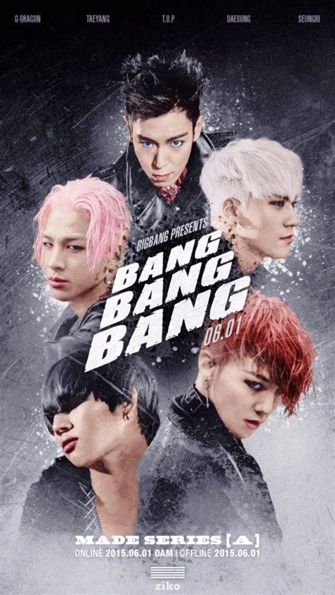 BIGBANG "Bang Bang Bang" poster (Version 1) | MADE Series | Big bang ...