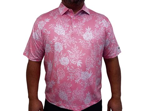 Pretty in Pink (Mens Pink Golf Shirt) – Big Bogey