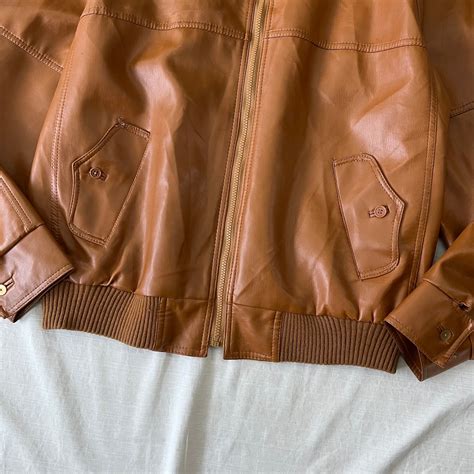 【SALE 20%OFF】70‘s J.C.Penny レザージャケット メンズXL ブラウン ジェイシーペニー 古着 ヴィンテージ ...