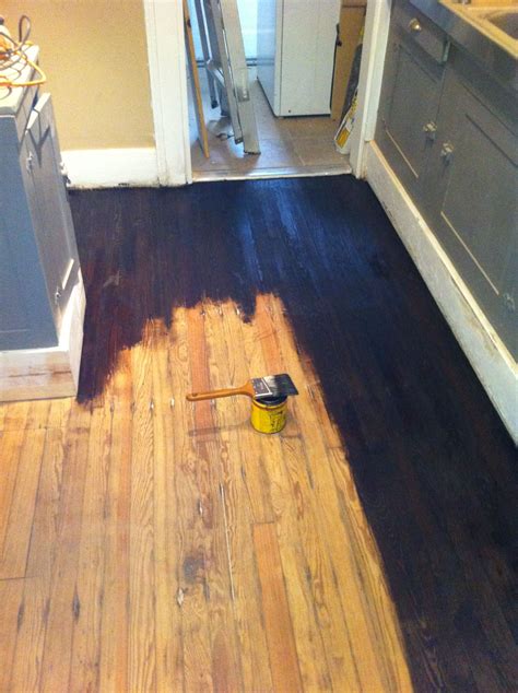 Painted Wood Floors Before And After at Freddie Studer blog