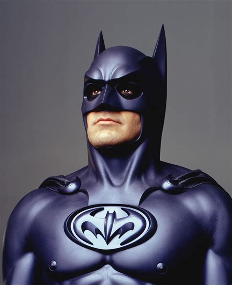 In "Batman and Robin" (1990's) Batman's suit didn't originally have ...