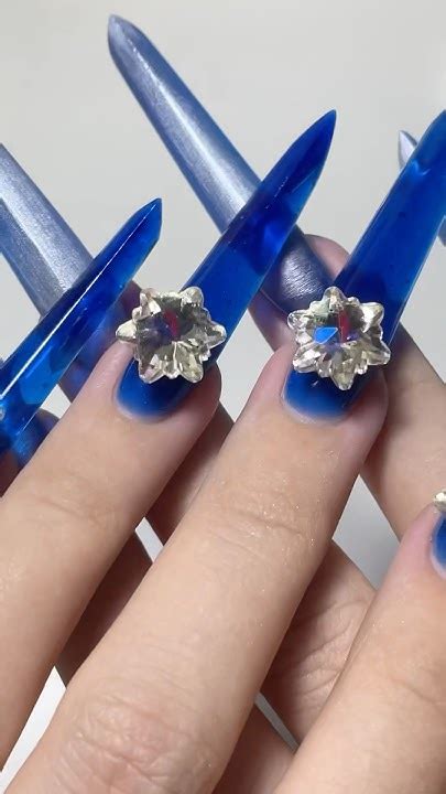 ВЕРХНИЕ ФОРМЫ ЭДЖ 💅🏻МАНИКЮР СВАРОВСКИ ЗА 150 🤑 #nails #маникюр # ...