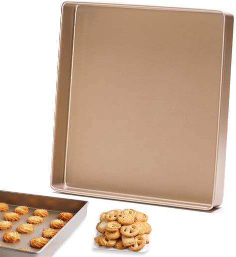 Amazon.com: Suuker 11 Inch Cookie Sheets for Baking, Jelly Roll Pan ...