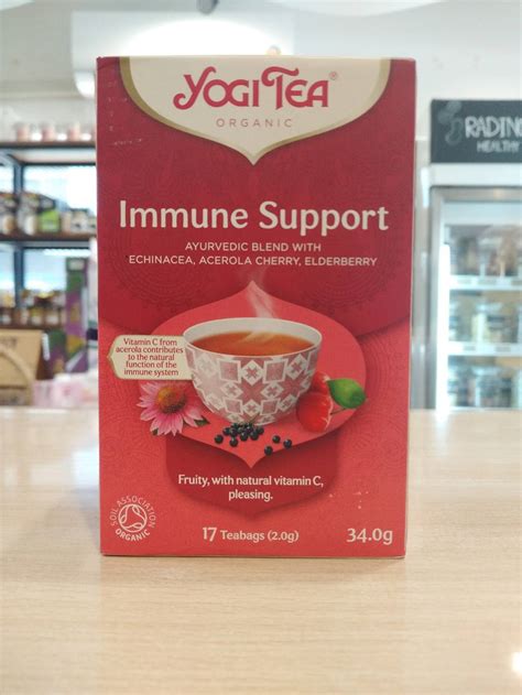 Yogi Tea IMMUNE SUPPORT 17 Teabags - Radiance Wholefoods