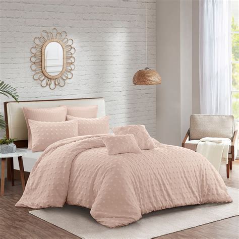 Grace Living Eowyn 5pc Twin/Twin XL Duvet Set, Blush - Walmart.com