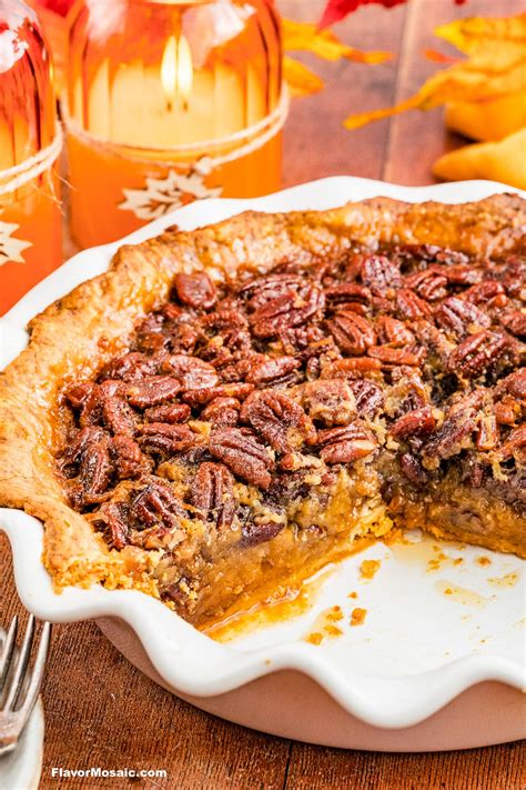 Texas Pecan Pie - Flavor Mosaic