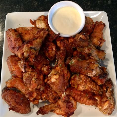 Oven Crisp Chicken Wings Recipe - Food.com | Recipe | Wing recipes ...