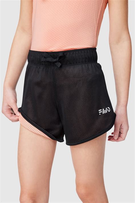 FWD Girl's Core Reversible Mesh Gym Short - BEST SELLING