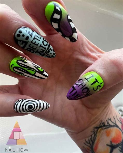 Beetlejuice Nails: The Ultimate Guide to Spooky, Spectacular Nail Art ...