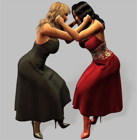 Anxious to Catfight - 4 by Brollywacker on DeviantArt